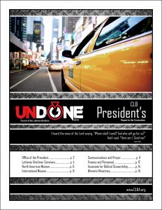 BC16 Report from the President (Cover)