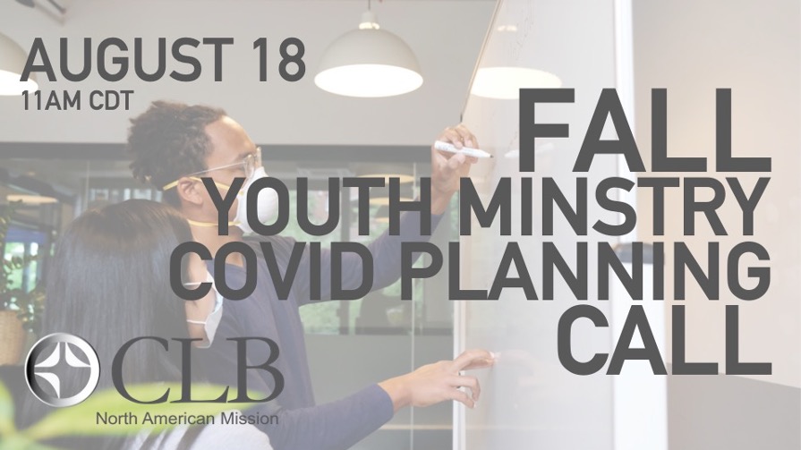 Fall Youth Ministry Webinar